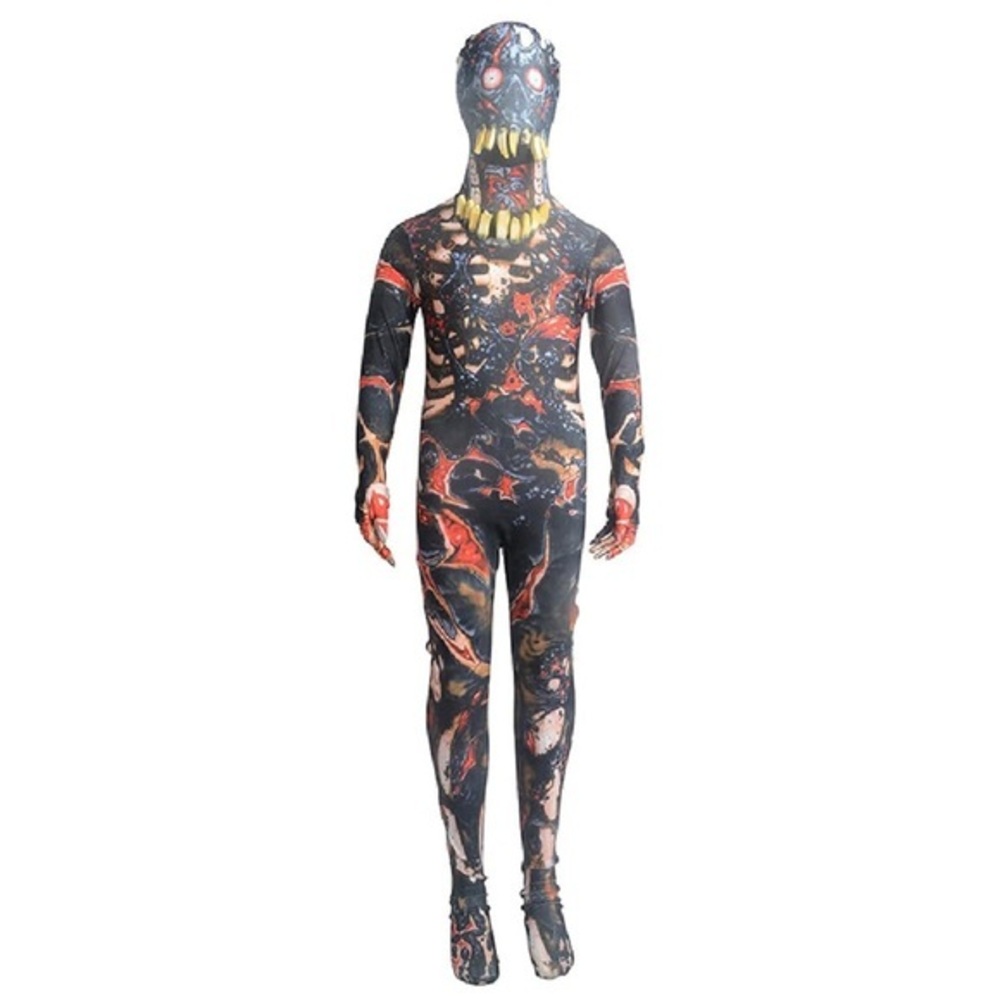 MORPH COSTUMES Morphsuits Burnt Zombie Creepy Halloween Costume for kids size L